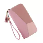 Fashion Ladies Wallet Women Long Wallets Zipper Purse Patchwork Panelled Wallets Big Capacity Clutch Money Bag Card Holder
