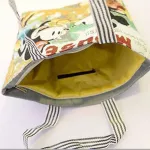 Fashion design Cartoon Printed Women's Casual Tote Women Daily Use Female Shopping Bag Ladies Single Shoulder Handbag Simple Bea