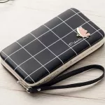 Fashion Long Wallets Women Hasp Wallet Female Phone Case Coin Pocket Luxury Wristlet Women's Purse Clutch Card Holder Bag D195