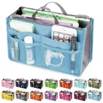 Fashion Makeup Bags Large Capacity Nylon Cosmetic Storage Bag Travel Insert Organization