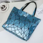 Fashion Geometric Women Shoulder Bags Luxury Women Handbags Female Folded Plaid Crossbody Messenger Bag Mochila bolsa feminina