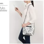 Fashion Geometric Women Shoulder Bags Luxury Women Handbags Female Folded Plaid Crossbody Messenger Bag Mochila bolsa feminina