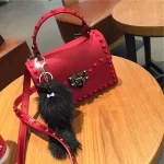 Fashion Jelly Women Handbags Lady Brand Designer High Quality Shoulder Crossbody Bags for Girl Cute Luxury Rivet Small Tote Bag