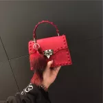 Fashion Jelly Women Handbags Lady Brand Designer High Quality Shoulder Crossbody Bags for Girl Cute Luxury Rivet Small Tote Bag