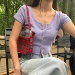 Youda Classic Women Bag Cool Ladies Canvas Baguette Bags Design Fe Handbags Ca Girls Tote Cute Handbag