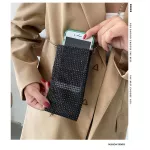 กระเป๋าใส่โทรศัพท์ วิ้งๆ กระเป๋าทรงเหลี่ยม กระเป๋าสะพายข้าง กระเป๋าแฟชั่น ใบเล็ก สายโซ่กระเป๋าผู้หญิง