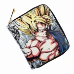 Dragon Ball Z Super Wallet Round Zipper Wallets Mini Clutch Bag Women Coin Bag