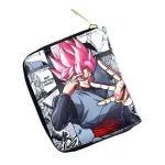 Dragon Ball Z Super Wallet Round Zipper Wallets Mini Clutch Bag Women Coin Bag