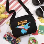 Disney Dumbo Canvas Cartoon Lady Messenger Bag Women Fashion Handbags Gift Storage Bag Purse Bag Shoulder