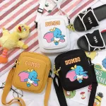 Disney Dumbo Canvas Cartoon Lady Messenger Bag Women Fashion Handbags Gift Storage Bag Purse Bag Shoulder