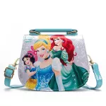 Disney princess children pu messenger bag girl Frozen Elsa shoulder bag Sofia handbag kid fashion shopping bag gift