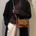 European Vintage Fashion Small Tote bag 2020 New Quality PU Leather Women's Designer Handbag Portable Shoulder Messenger Bags