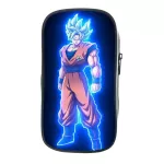 Double Layer Dragon Ball Z Goku Pencil Case Boys Girls Students School Case Stationery Bag Children Cute Pen Bag for Kids Gift