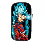 Double Layer Dragon Ball Z Goku Pencil Case Boys Girls Students School Case Stationery Bag Children Cute Pen Bag for Kids Gift