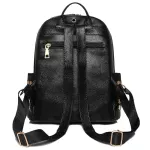 Fashion Famous Designer Women Backpack High Quality Waterproof PU Leather Travel Backpack Pretty Style Girl's School Backpack