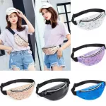 Fashion Girl Women's PU Leather Holiday Money Belt Wallet Mini Bum Bag Pouch Chest Bags Travel Rhomboids Waist Fanny Pack  HOT