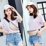 Fashion Girl Women's PU Leather Holiday Money Belt Wallet Mini Bum Bag Pouch Chest Bags Travel Rhomboids Waist Fanny Pack  HOT