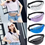 Fashion Girl Women's PU Leather Holiday Money Belt Wallet Mini Bum Bag Pouch Chest Bags Travel Rhomboids Waist Fanny Pack  HOT