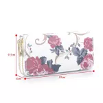 Fashion Floral Ladies Women Leather Wallet Long Zip Purse Card Holder Case Clutch Phone Handbag