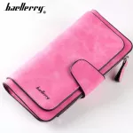 Fashion Baellerry Women Wallets Long PU Leather Card Holder Female Purse Top Quality Zipper Big Brand Wallet For Girl
