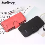 Fashion Baellerry Women Wallets Long PU Leather Card Holder Female Purse Top Quality Zipper Big Brand Wallet For Girl