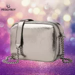 Fashion New Handbags High quality PU Leather Women Bag Messenger Handbags Leather Women Chain Small Square Crossbody Bags