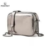 Fashion New Handbags High quality PU Leather Women Bag Messenger Handbags Leather Women Chain Small Square Crossbody Bags
