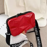 Fashion Mini Bag Female Small Suitcase Shape Handbag Shoulder Bag 2020 Women Bags Tote Purse Bags for Women Sac Bolsa