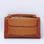 Fashion New Arrival Women Clutch Genuine Leather Handbags Snake Print Messenger Bags Female Chain Shoulder Crossbody Bags
