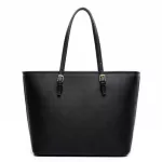 Big Bag Women Pu Leather Handbag Brief Oulder Bag B White Large Capacity Luxury Tote Oer Bag Designer