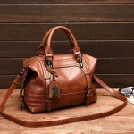 Women Bag Hand Bags Women Leather Handbag Crossbody Bags For Women Ladies Clutch Boston Bag Bolsa Finina Bolso Mujer