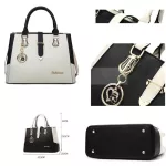 Ladies Hand Bags Patchwor Oulder Office Wor Pu Leather Bag Fe Ca Solid Cr Bags Lady Mesger Bag