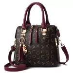 Smooza New Tassel Designers Women Pu Leather Bag Large Capacity Oulder Bags Ca Tote -Handle Handbags