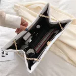 Large Capacity Women Pu Leather Oulder Bag Hi Quity Fe Chain Crossbody Bag New Designer Ladies Mesger Bags