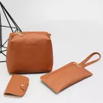 Thinthendo 4pcs Women Lady Handbag Oulder Bags Tote Se Mesger Satchel Set