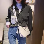 Brand Luxury Handbag Women Canvas Bag Designer Hi Quity Oulder Bag Crossbody Bags For Women Mesger Bags