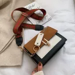 Women Bag Mini Handbags Women Ins Retro Wide Oulder Strap Mesger Bag Se Style Crossbody Bags