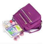 Multi-Function Fe Bag Nylon Cloth Multi-Layer Waterproof Single Oulder Bag Mesger Bag Drop Iing