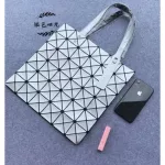 New Oulder Bags 6*6 Grid Japan Style Sequined Gge Fe Bag Adjustable Oulder Strap Women's Handbags Foldable Totes