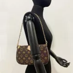 Famous Brand Designer 3-In-1 Mesger Bag Satchel Leather Floar Crossbody Bag Handbag Tote Clutch New Oulder Bag Classic Hobo