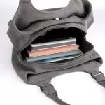 Vy Women's Handbags Multi-Layer Pocets Fe Oulder Bags Hi Quity Canvas Ladies Ca Tote Ng Hobos Bag Bolsos