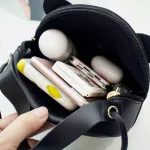 H20 Handbag B Sequin Crossbody Bags For Women Cute Cat Girls Sml Mesger Bag Solid Cr Leather Oulder Bag Bolsas