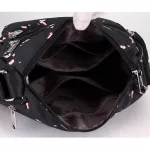 Flor Pattern Women Oulder Bag Hi Quity Durable Nylon Crossbody Bag Fe Waterproof Fabric Mesger Bag Sac