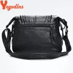 Yogodlns B Oulder Bag For Women Pu Leather Crossbody Bag Multifunction Lady Handbag Large Capacity Ng Se Bolso