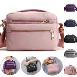 Women Nylon Oulder Bag Waterproof Multi-Pocet Zier Bag Luxury Handbags Women Crossbody Bags For Designer Bolsa Finina Sac