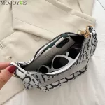 Princed Women Oulder Underarm Bag Lady Travel Pu Tote Handbags for NG Chains Women Lies