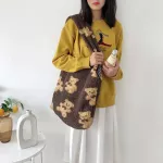 Winter Imitation Lamb Hair Oulder Bag Women Cartoon H Handbags Ca Oer Bag Women Totes Bolso De Hombro