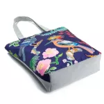 Miyahouse Canvas Oulder Bag For Fe Tote Handbag Mmer Beach Bag Fe Bird Print Ca Tote Lady Ng Bag