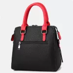 Smooza Pu Leather Womens Mesger Bag Fur Bl Crossbody Flap Bag Fe Oulder Bag Solid Cr Handbags For Women