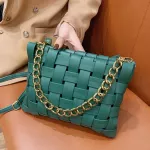 Weave Sml Pu Leather Crossbody Bags For Women Luxury Chain Oulder Handbags And Ses Classic Branded Cross Body Bag